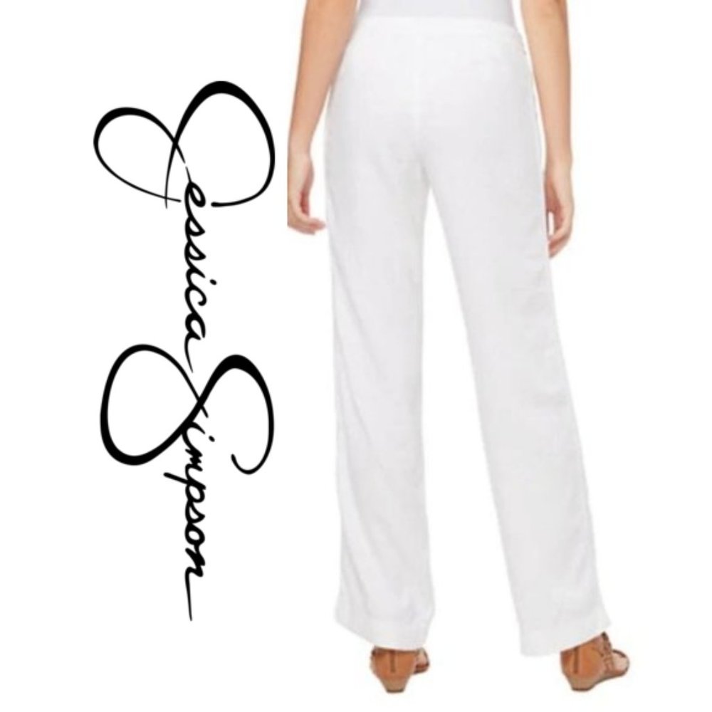 Linen Blend Jessica Simpson Pants Size Large